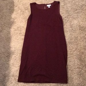 Maroon dress